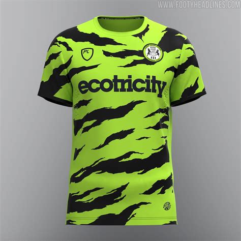 Forest Green Rovers 21-22 Home & Away Kits Released - "World's First Digital Kit" - Footy Headlines