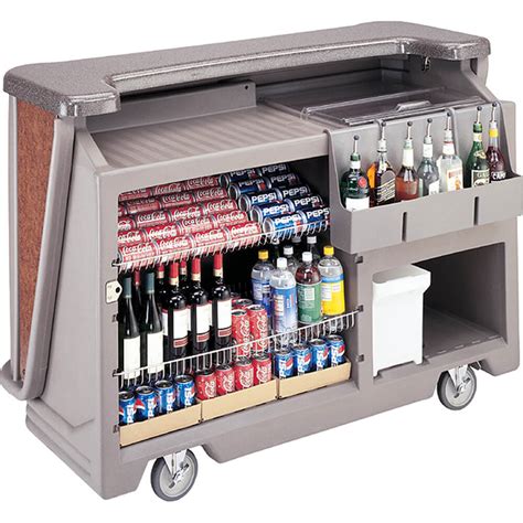 Granite Green And Black, Mid-size Portable Bar, Indoor / Outdoor Bar | BAR650-421 | Cambro