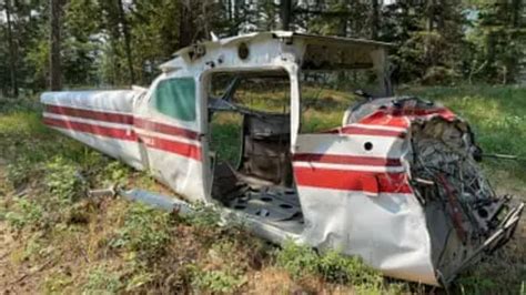 How mystery of 'decades-old' plane crash in Canada mountains was finally solved after cops were ...