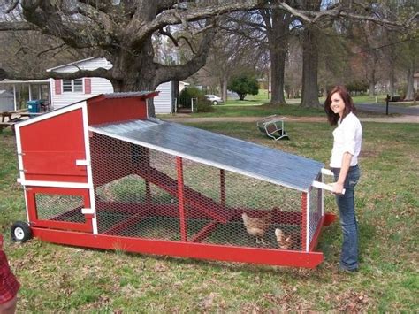 Movable Chicken Coops For Sale - Foter | Mobile chicken coop, Chicken coop on wheels, Portable ...