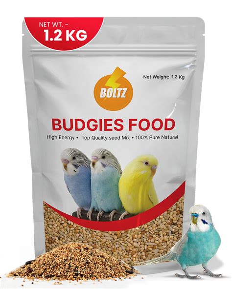 Boltz Bird Food for Budgies - Mix Seeds 1200 Gm - boltzpetcare