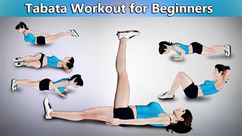 Tabata Workouts For Beginners - YouTube