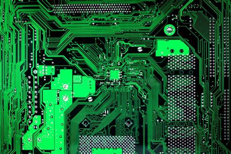 Electronic Circuit Boards Green, Computer Motherboard,texture and ...