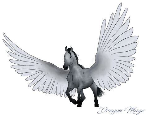 Winged Horse by chris7clason on DeviantArt