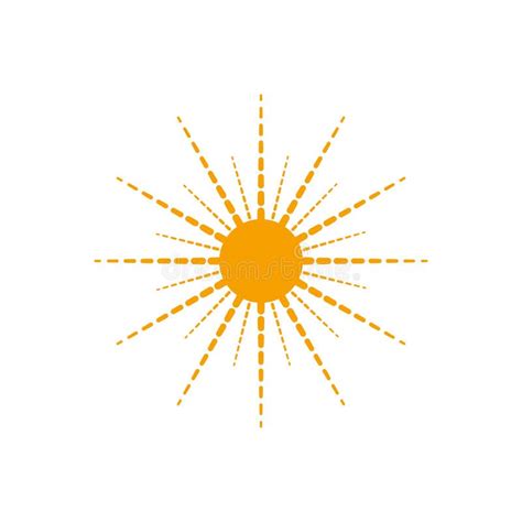 Graphic Abstract Sun, Sun Symbol, Astrological Symbols, Vector ...