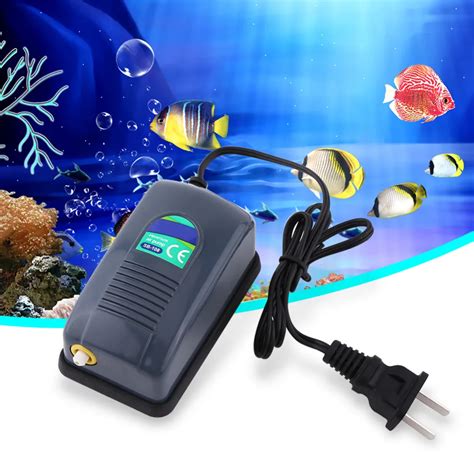 High Energy Efficient Adjustable Aquarium Oxygen Air Pump Tank For Fish Turtle Tank 220V aquario ...