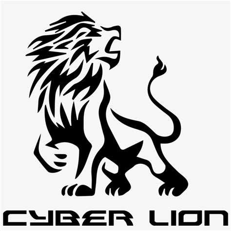 Lion Logo Png - Roaring Lion Logo Black And White Png - Free Transparent PNG Download - PNGkey