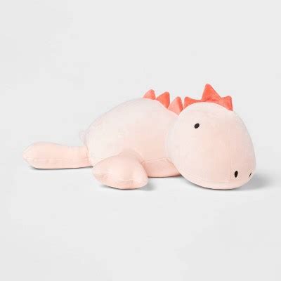 Dinosaur Weighted Plush Kids' Throw Pillow Pink - Pillowfort™ : Target