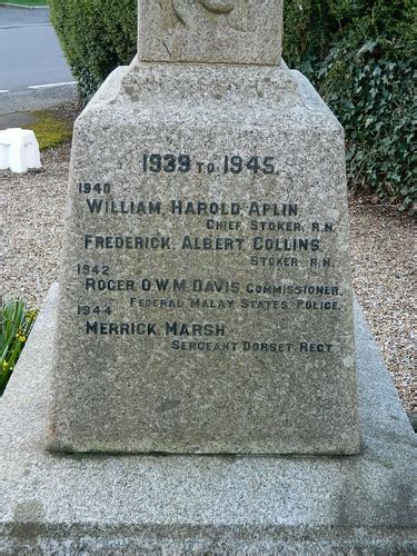 Sturminster Marshall: War Memorial (Dorset) | Michael Day | Flickr