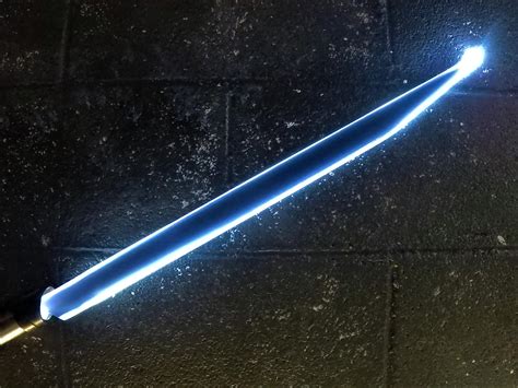 DARKSABER Black V3 Ripper Blade Acrylic for Star Wars Jedi Sith Custom LED Lightsaber Prop ...