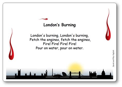 London's Burning - Song with Lyrics in English and French - "Scotland's ...