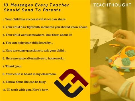 10 Messages Every Teacher Should Send To Parents