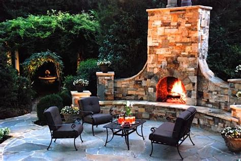 Five Fabulous Outdoor Fireplace Ideas - Coogans Landscape Design