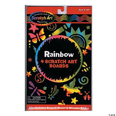 Scratch Art Scratch Magic Kits Rainbow