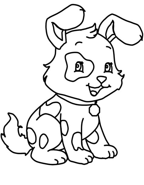 puppy coloring pages for preschoolers - Baron Blogged Photos