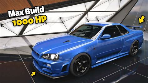 Forza Horizon 5 - Nissan Skyline GT-R R34 V-Spec II Customization | Nissan gtr skyline, Nissan ...