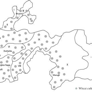 Agro-climatic zones of Tajikistan. | Download Scientific Diagram