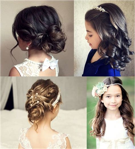 Little Girls Hairstyles For Weddings