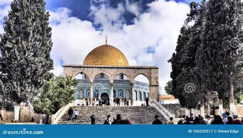 A View of the Dome of the Rock in Jerusalem Editorial Photography ...