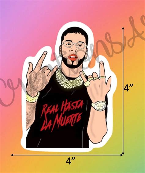 Anuel aa Sticker | Etsy