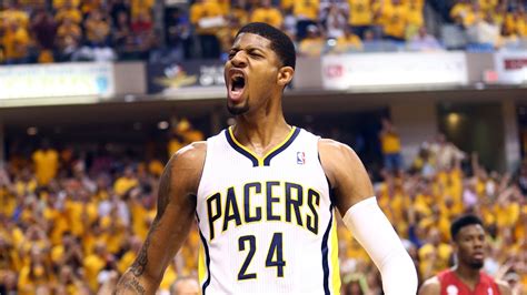 NBA play-offs: Paul George and Roy Hibbert help Indiana Pacers win game six | Basketball News ...