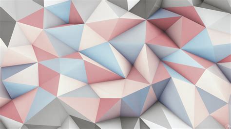 abstract, 3D, Geometry, Low Poly, Digital Art, Artwork, Bright Wallpapers HD / Desktop and ...