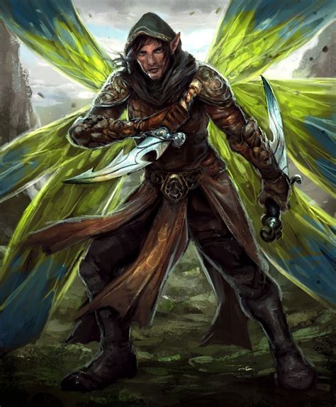 Fairy Rogue-Arcane Gladiator TCG by ManthosLappas on DeviantArt | Male ...