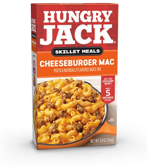 Hungry Jack – Cheeseburger Mac Skillet Meal