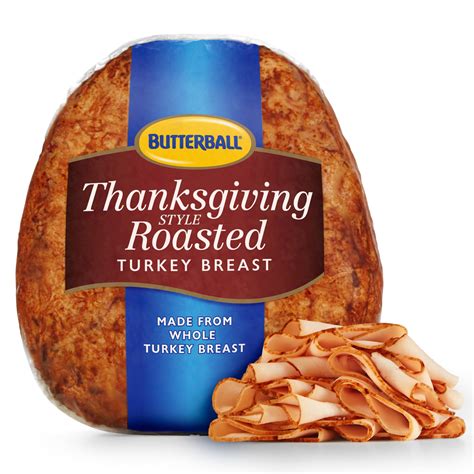 Butterball Thanksgiving-Style Roasted Turkey Breast Deli Meat - Walmart.com - Walmart.com