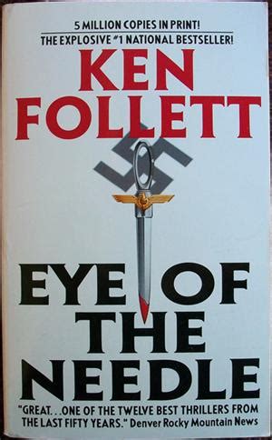 Attempted Bloggery: Book Review: Eye of the Needle by Ken Follett