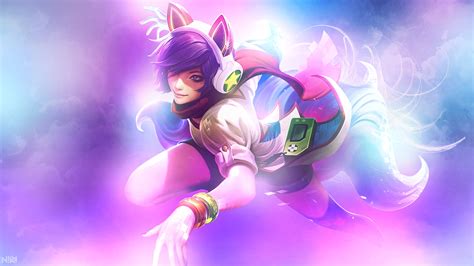 Ahri League of Legends digital art, League of Legends, Ahri, APC HD ...