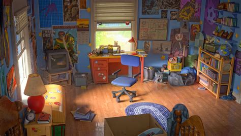 Andy's Room from Toy Story 3 - Finished Projects - Blender Artists Community