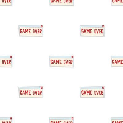 Game Over Screen Vector Art, Icons, and Graphics for Free Download