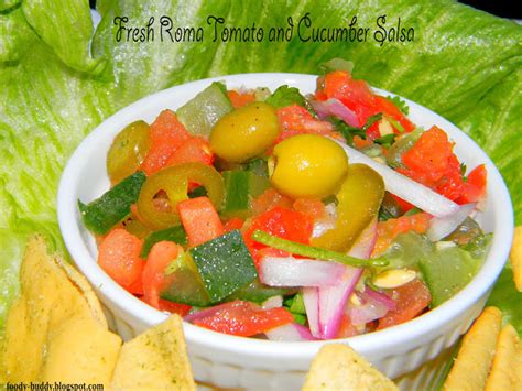 Fresh Roma Tomato and Cucumber Salad - FoodyBuddy