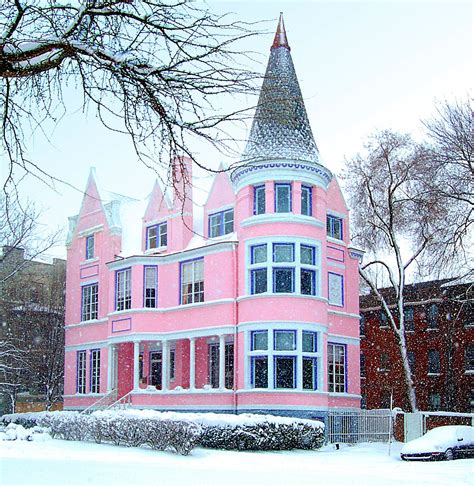 Another view of the "Pink Palace" | Holiday house tours, Pink palace ...