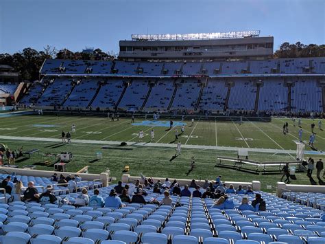 Section 107 at Kenan Memorial Stadium - RateYourSeats.com