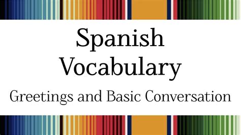 Spanish Greetings & Basic Conversation PowerPoint | Made By Teachers