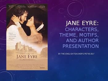 Jane Eyre: Characters, Theme, Motifs, and Charlotte Bronte PowerPoint