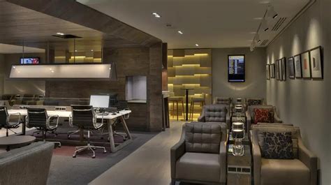 British Airways Executive Lounge Glasgow Airport - design