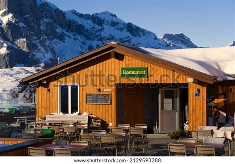 Restaurant Cable Car Station Engelberg On Stock Photo 2129593388 | Shutterstock