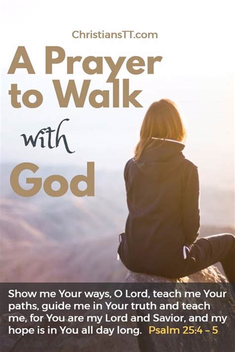 Powerful Morning Prayer to Walk with God