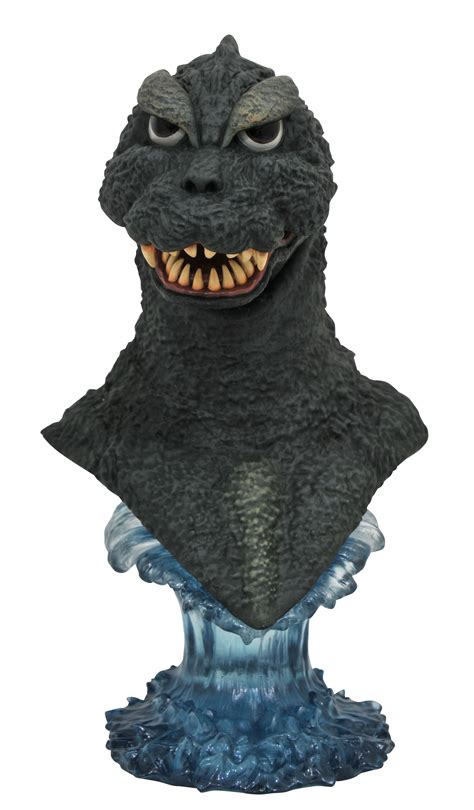 Godzilla Legends In 3D 1964 Godzilla Bust - Walmart.com