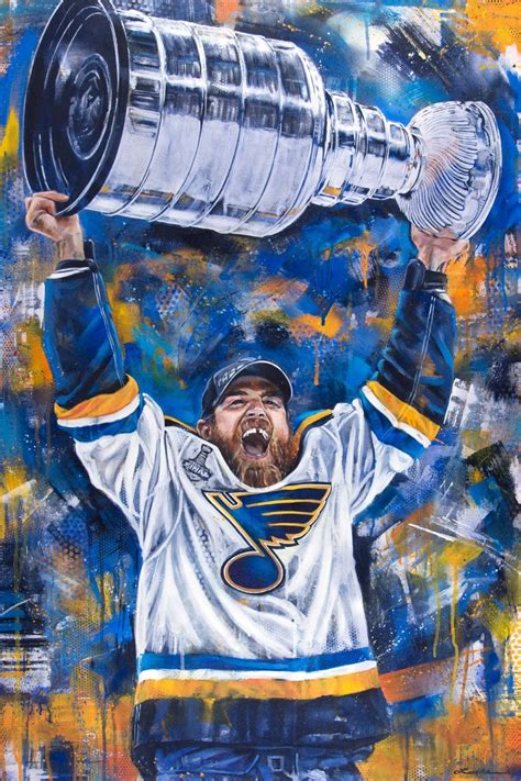 Ryan O'Reilly "Stanley Cup Champions" – Kyle Lucks Fine Art