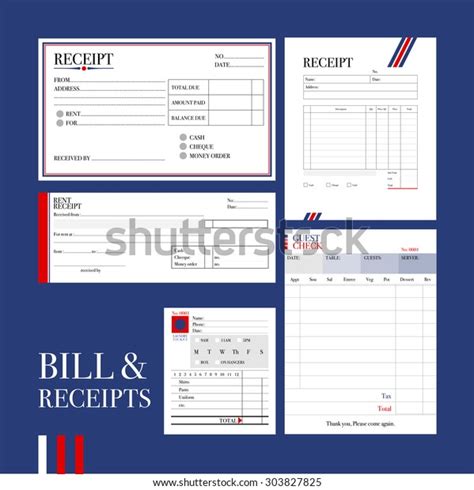 4,252 Cash Receipt Template Images, Stock Photos & Vectors | Shutterstock