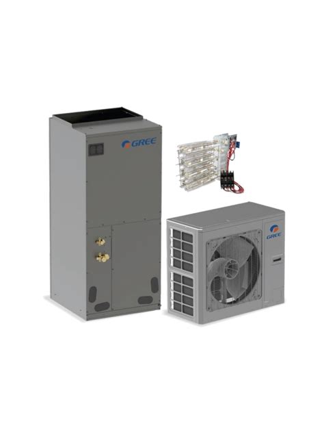 GREE Ton 17 SEER Unitary Ducted Heat Pump Mini Split AC, 06/07/2024