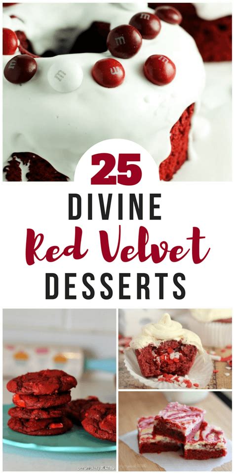 25 Divine Red Velvet Desserts Perfect for Valentine's Day