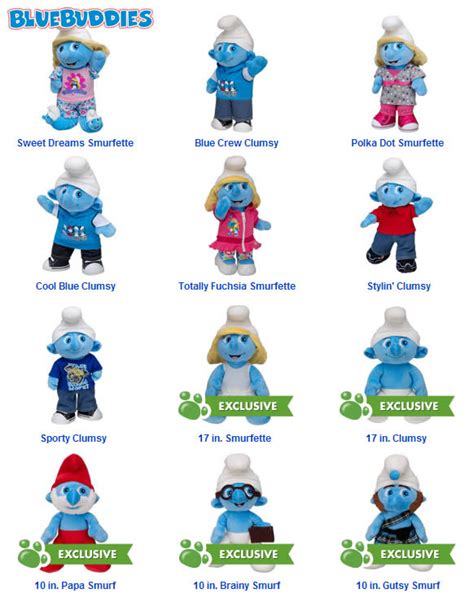 The Smurfs Characters Names