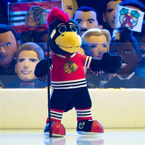 Chicago Blackhawks Tommyhawk 10" Mascot Plush Figure