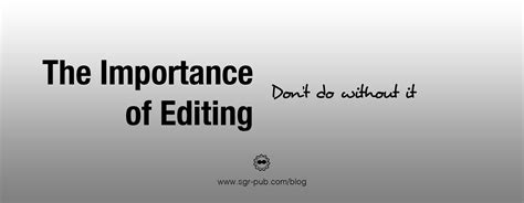 Editing for Self-Published Authors - Sun's Golden Ray Publishing