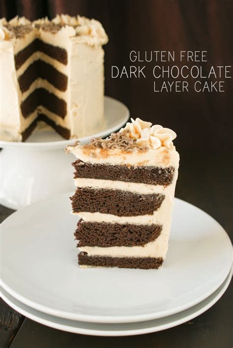 My Gluten Free Bakery: Gluten Free Dark Chocolate Layer Cake